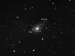 Two supernovae in the galaxy (SN 2003hl & 2003iq) and asteroid 6223 Dahl passing through the shot