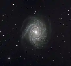 Spiral galaxy NGC 1288