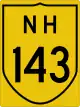 National Highway 143 shield}}