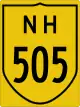 National Highway 505 shield}}