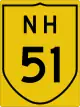 National Highway 51 shield}}