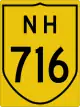 National Highway 716 shield}}