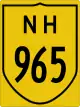 National Highway 965 shield}}