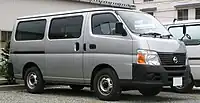 Nissan Caravan 3.0 Di with dual sliding door (facelift)