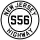 Route S56 marker