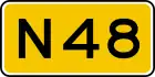 Provincial highway 48 shield}}