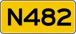 Provincial highway 482 shield}}