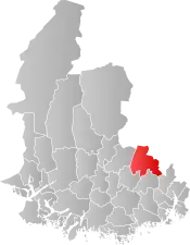 Hægeland within Vest-Agder