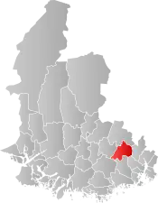 Øvrebø within Vest-Agder