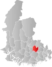 Finsland within Vest-Agder