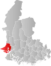 Nes og Hitterø within Vest-Agder