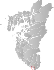 Sogndal within Rogaland