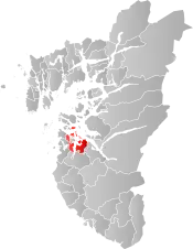 Hetland within Rogaland