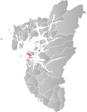 Mosterøy within Rogaland