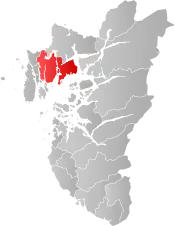 Tysvær within Rogaland