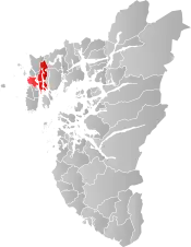 Avaldsnes within Rogaland