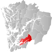 Skånevik within Hordaland