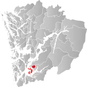 Fjelberg within Hordaland