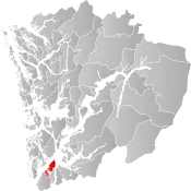 Valestrand within Hordaland