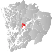 Strandebarm within Hordaland