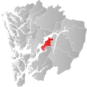 Jondal within Hordaland