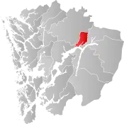 Granvin within Hordaland