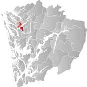 Hamre within Hordaland