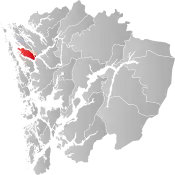 Meland within Hordaland