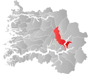 Hafslo within Sogn og Fjordane