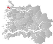 Sør-Vågsøy within Sogn og Fjordane