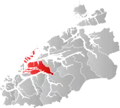 Ålesund within Møre og Romsdal