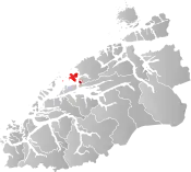 Aukra within Møre og Romsdal