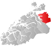 Surnadal within Møre og Romsdal