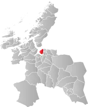 Byneset within Sør-Trøndelag