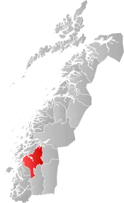 Vefsn within Nordland