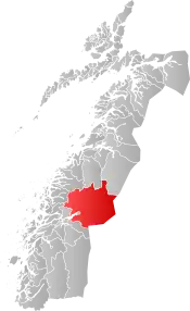 Nord-Rana within Nordland