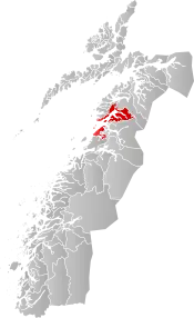 Nordfold-Kjerringøy within Nordland