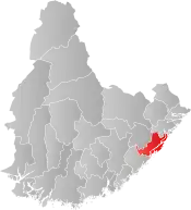 Arendal within Agder