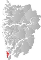 Bømlo within Vestland