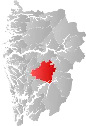 Voss within Vestland