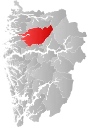 Sunnfjord within Vestland