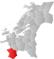 Oppdal within Trøndelag