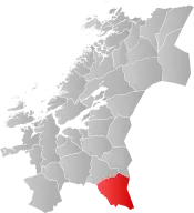 Røros within Trøndelag