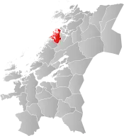 Flatanger within Trøndelag