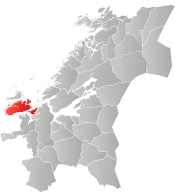 Hitra within Trøndelag