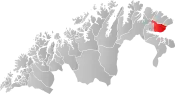 Vadsø within Troms og Finnmark