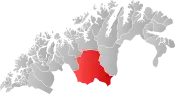 Kautokeino within Troms og Finnmark