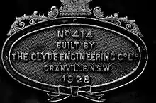 Builder's plate