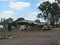 The Rail Museum undergoing renovation,November 2009