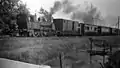 NS 7744 with a tram Alkmaar-Warmenhuizen near Koedijk. (21-07-1947)